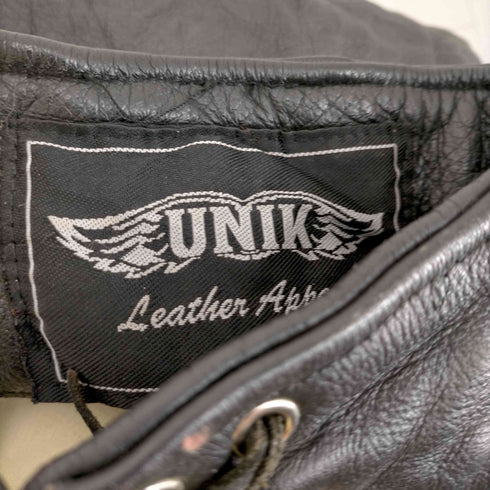 UNIK 本革レザーチャップス メンズ JPN:XS