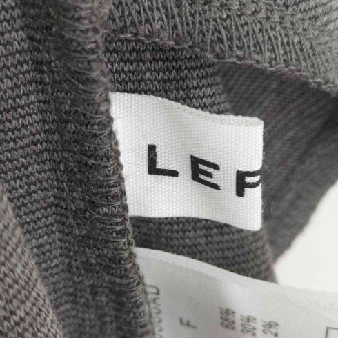 レプシム LEPSIM ポンチノーカラーカーディガン レディース FREE