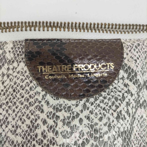 シアタープロダクツ THEATRE PRODUCTS フェイクパイソン クラッチバッグ レディース
