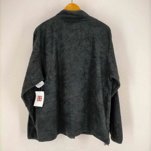 ダックズアンリミテッド Ducks Unlimited ドローコード付ロゴ刺繍フリースジャケット メンズ JPN:L