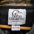 ダックズアンリミテッド Ducks Unlimited ドローコード付ロゴ刺繍フリースジャケット メンズ JPN:L