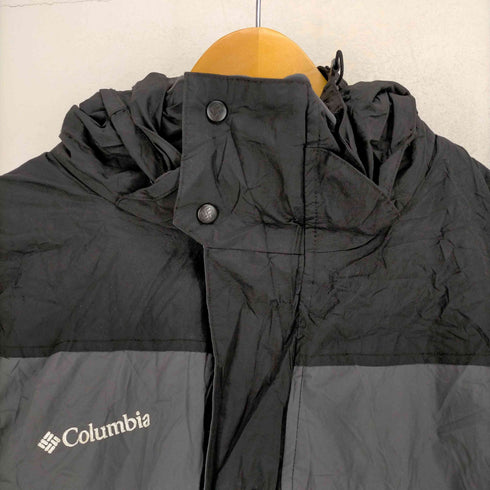 コロンビア Columbia 00S ロゴ刺繍 フリースライナー マウンテンジャケット メンズ import:XL