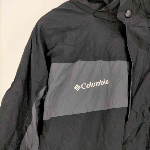 コロンビア Columbia 00S ロゴ刺繍 フリースライナー マウンテンジャケット メンズ import:XL