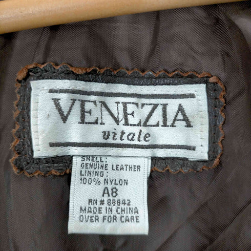 ベネチア VENEZIA レザーガウン レディース