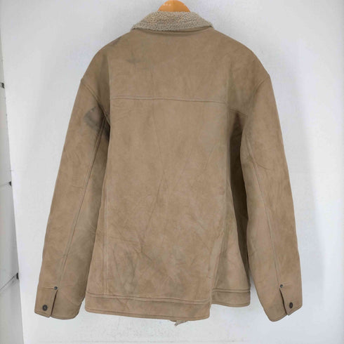 オールドネイビー OLD NAVY 裏ボア フェイクムートンシャツジャケット メンズ XXL