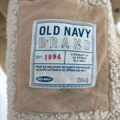 オールドネイビー OLD NAVY 裏ボア フェイクムートンシャツジャケット メンズ XXL