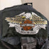 ハーレーダヴィットソン HARLEY DAVIDSON ロゴリフレクタースタンドカラージャケット メンズ 4XL