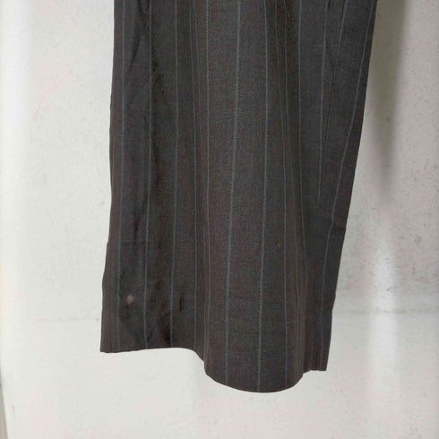ペリーエリス PERRY ELLIS ノータック ワイドストライプスラックス メンズ 36 30