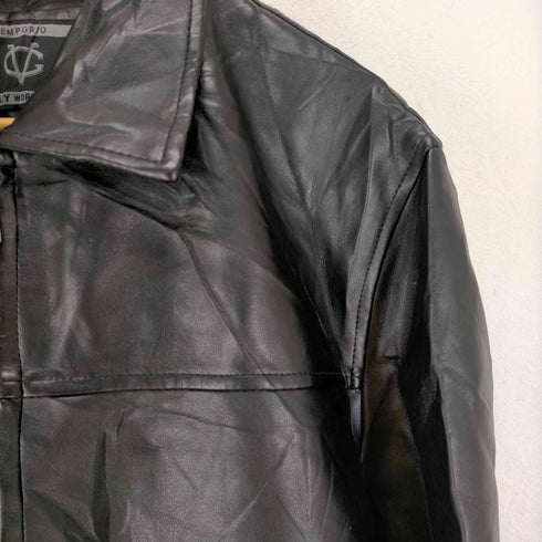 EMPORIO ITALY WORLDWIDE レザースイングトップ メンズ