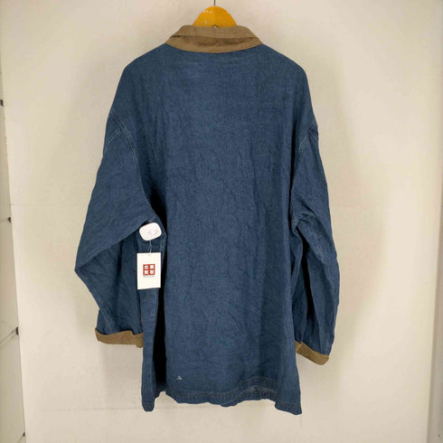 コーデュロイ切替 デニムカバーオール メンズ import:XL