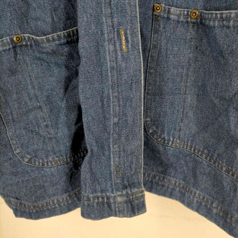 コーデュロイ切替 デニムカバーオール メンズ import:XL