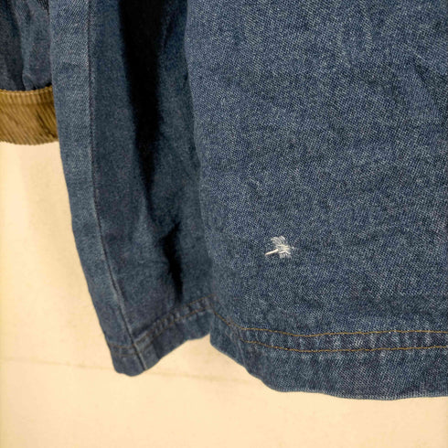 コーデュロイ切替 デニムカバーオール メンズ import:XL