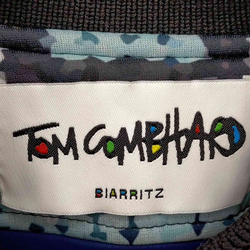 Tom Combhard BIARRITZ 袖切替 ジップアップブルゾン メンズ