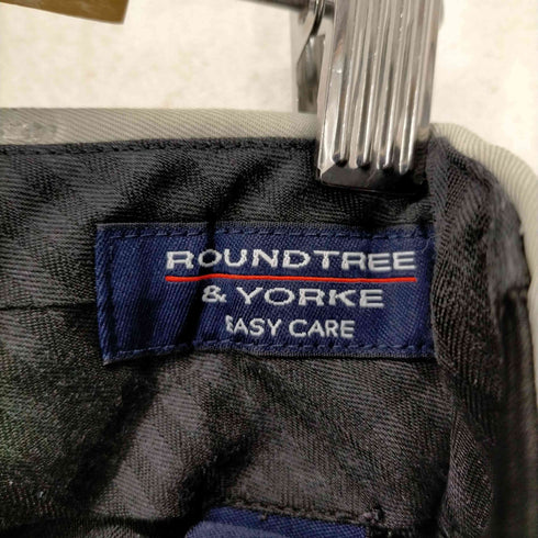 ROUND TREE&YORKE 2タックスラックスパンツ メンズ 38×30