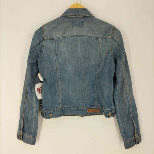 ポロジーンズカンパニーラルフローレン POLO JEANS COMPANY RALPH LAUREN 4P デニム トラッカー ジャケット Y2K レディース import:S