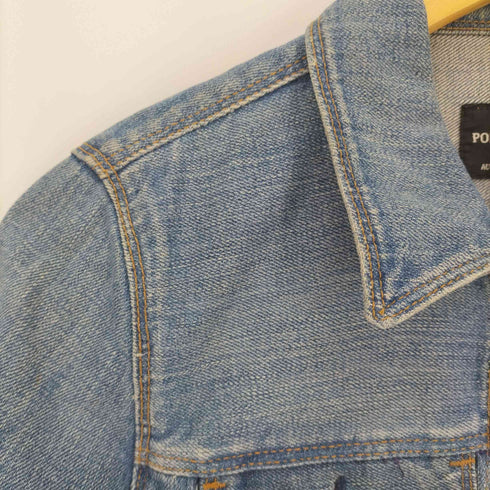 ポロジーンズカンパニーラルフローレン POLO JEANS COMPANY RALPH LAUREN 4P デニム トラッカー ジャケット Y2K レディース import:S