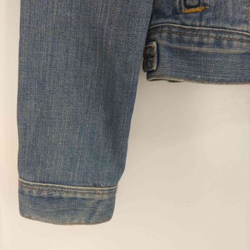 ポロジーンズカンパニーラルフローレン POLO JEANS COMPANY RALPH LAUREN 4P デニム トラッカー ジャケット Y2K レディース import:S