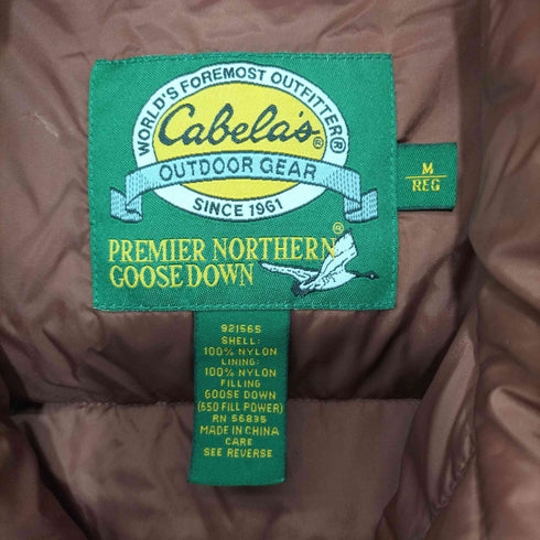 Cabela's 90S goose down ダウンベスト メンズ JPN:M