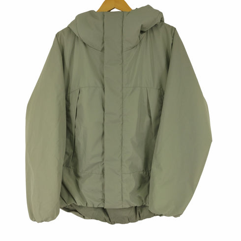 ムジラボ MUJI labo 23AW ポリ地フーデッド中綿ジャケット メンズ JPN:L