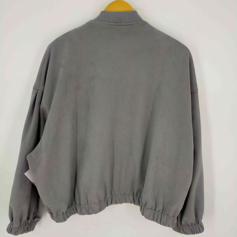 ザラ ZARA フェイクスエードブルゾン レディース M