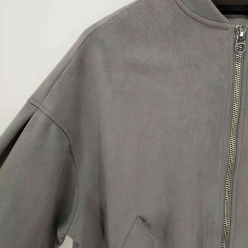 ザラ ZARA フェイクスエードブルゾン レディース M