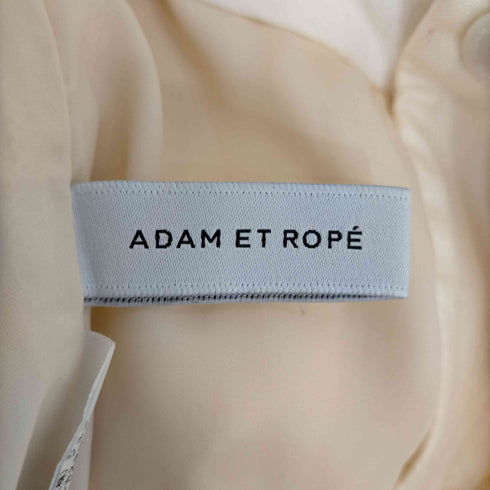 アダムエロペ Adam et Rope センタープレススラックスパンツ レディース