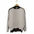 メゾンスペシャル MAISON SPECIAL 22AW バイカラーオーバースウェット レディース FREE