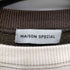 メゾンスペシャル MAISON SPECIAL 22AW バイカラーオーバースウェット レディース FREE