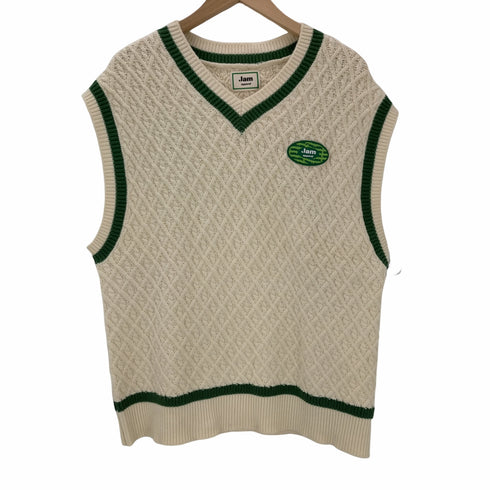 jam apparel ワッペンニットベスト レディース JPN:M