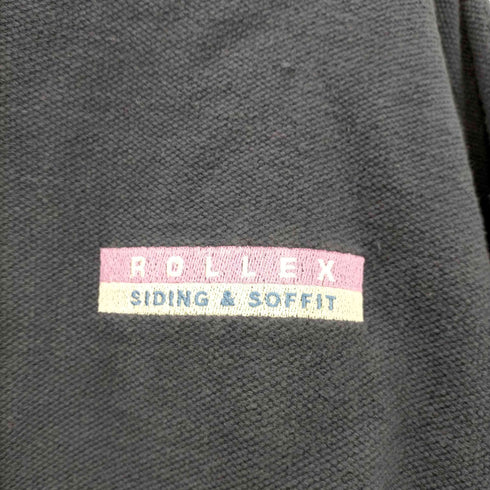 ランズエンド LANDS END 90S USA製 旧タグ ROLLEX Vガゼット 鹿の子スウェット メンズ import:XL