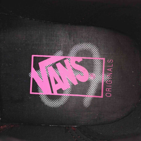 バンズ VANS OLD SKOOL OG L RAVEN/RCNGRED メンズ JPN:27.5