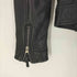 ザラ ZARA シープ レザー ライダースジャケット レディース import:M