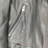 ザラ ZARA シープ レザー ライダースジャケット レディース import:M