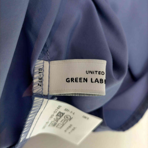 ユナイテッドアローズグリーンレーベルリラクシング UNITED ARROWS green label relaxing 23SS ピンタック キリカエ フレアスリーブ ブラウス -マシンウォッシャブル レディース ONE SIZE