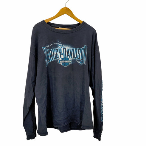 ハーレーダヴィットソン HARLEY DAVIDSON MYETLE BEACH プロント ロングTシャツ メンズ import:XXL