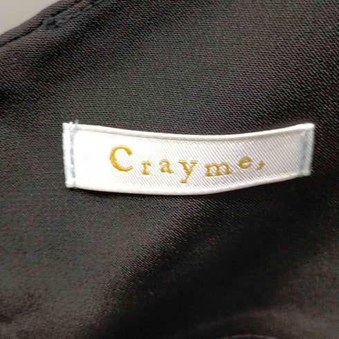 クレイミー Crayme レースアップロンパース レディース FREE