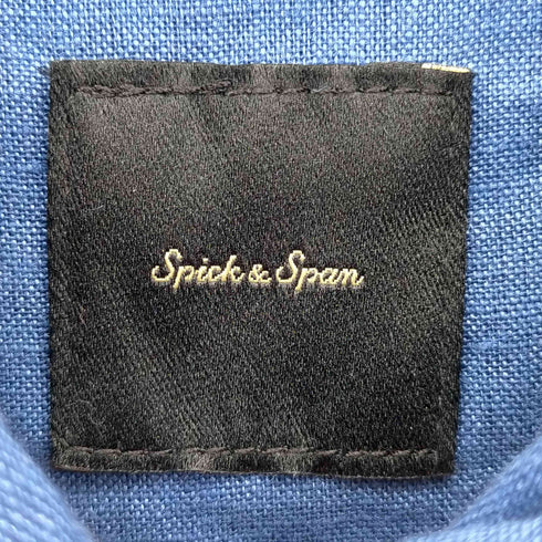 スピックアンドスパン Spick and Span 23SS ウエストギャザーシャツワンピース レディース JPN:36
