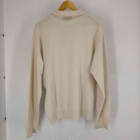 ジェイクルー J.CREW 90S 巨人タグ ピュアカシミヤニットポロ メンズ JPN:L