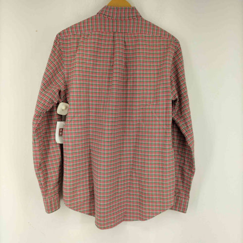 ラルフローレン RALPH LAUREN スモールポニー刺繍 CUSTOM FIT チェック柄 BD L/Sシャツ メンズ JPN:M