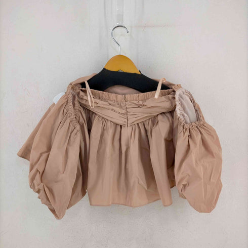スナイデル snidel ベアオフショルブラウス レディース ONE SIZE