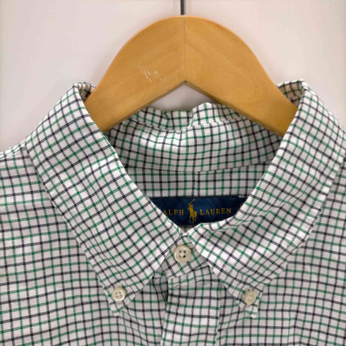 ラルフローレン RALPH LAUREN ポニー刺繍 ボタンダウン チェック シャツ メンズ JPN:XXL