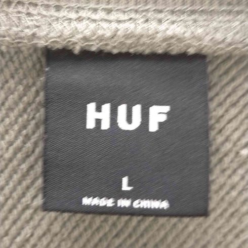 ハフ HUF FLEECE CREW メンズ JPN:L