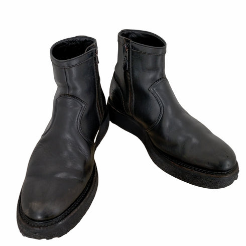 フットザコーチャー foot the coacher クレープソールサイドジップブーツ メンズ