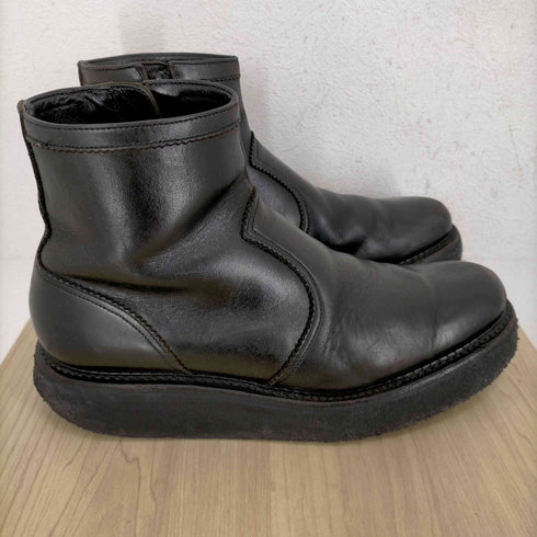 フットザコーチャー foot the coacher クレープソールサイドジップブーツ メンズ