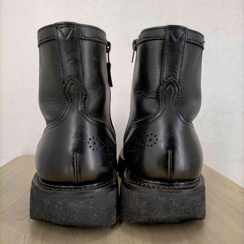 フットザコーチャー foot the coacher クレープソールサイドジップブーツ メンズ