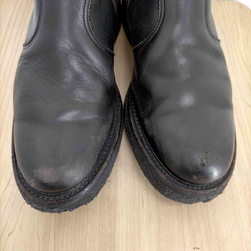 フットザコーチャー foot the coacher クレープソールサイドジップブーツ メンズ