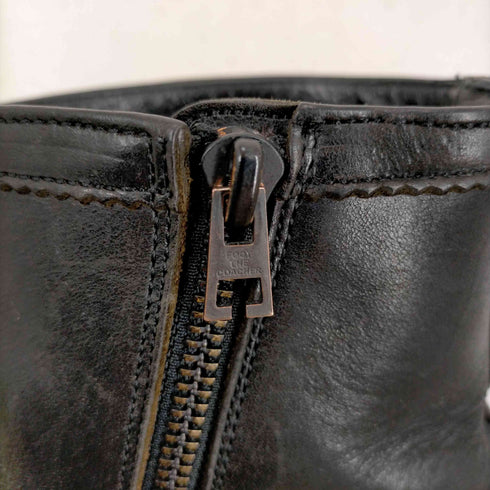 フットザコーチャー foot the coacher クレープソールサイドジップブーツ メンズ