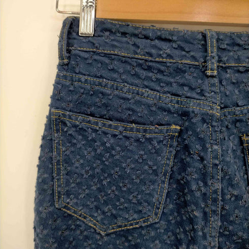 ファノ ストゥディオズ Fano Studios Designed high waist damage denim pants ハイウエストダメージデニ レディース