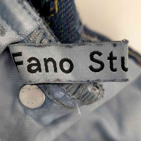 ファノ ストゥディオズ Fano Studios Designed high waist damage denim pants ハイウエストダメージデニ レディース