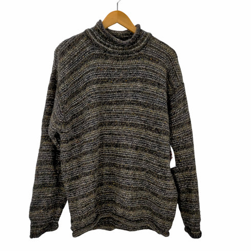 ヘリテージ HERITAGE 90S アイルランド製 ウール ニット メンズ import:M